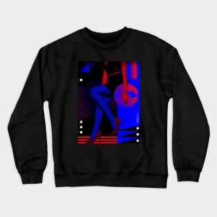 80S SEXY GIRL Crewneck Sweatshirt